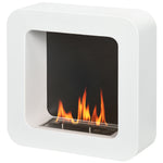 Wall Mounting Bio Ethanol Fireplace Heater Burning 1l Tank