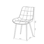 Indoor & Outdoor Living Harley Extendable Dining Table With 4 Erica Chairs