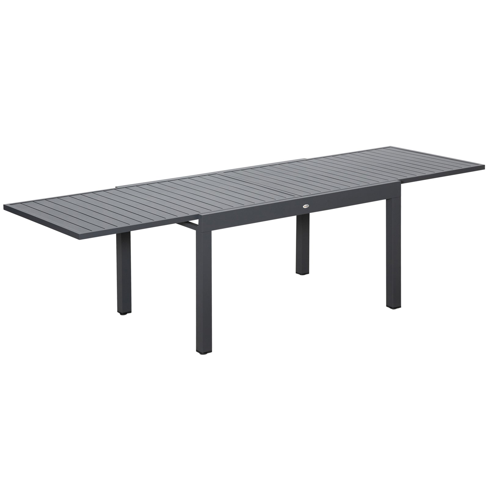 Extendable Garden Table 10 Seater W/ Aluminum Frame