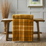 Snuggle Touch Microfibre Supersoft Fleece Throw | 140cm x 180cm | Amber