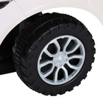 3-in-1 Ride On Car Foot To Floor Slider Toddler W/ Horn Steering | White