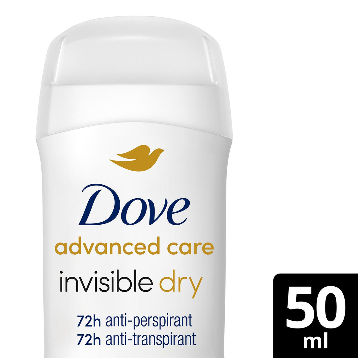 Women Invisible Dry Anti-perspirant Deo Stick W/ 72h Protection 50ml | Set of 6