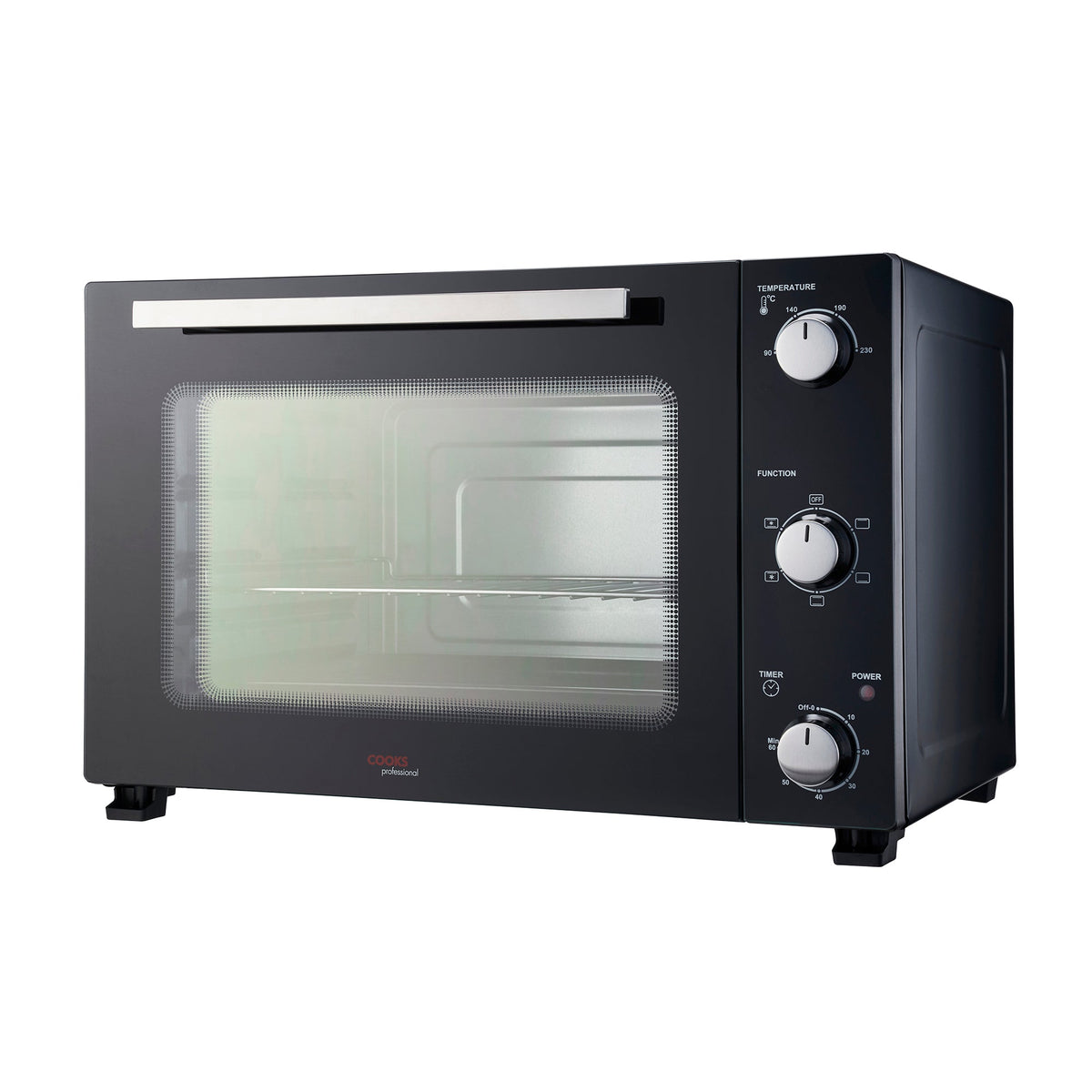 48l Mini Oven - Electric Countertop Cooker 1800w | 48l | Black
