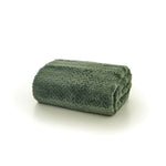 Ashridge Soft Faux Fur Throw 130x170cm – Elegant Textured Blanket | 130cm x 170cm | Green