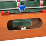 Football Game Table 84.5cm Wood Soccer Arcade Game Room | Yellow