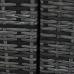 8pc Rattan Sofa Garden Furniture Aluminium Outdoor Patio Set | Gray