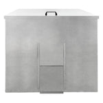 Galvanised Coal Bunker | 500kg | Silver
