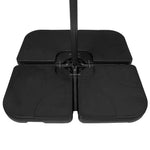 MonsterShop Cantilever Parasol Base – Square X 4