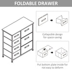 Storage Dresser Tower With Adjustable Feet 7 Drawers | One Size | Multi Colour