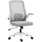 Mesh Desk Chair With Tilt Function, Lumbar Support | Gray