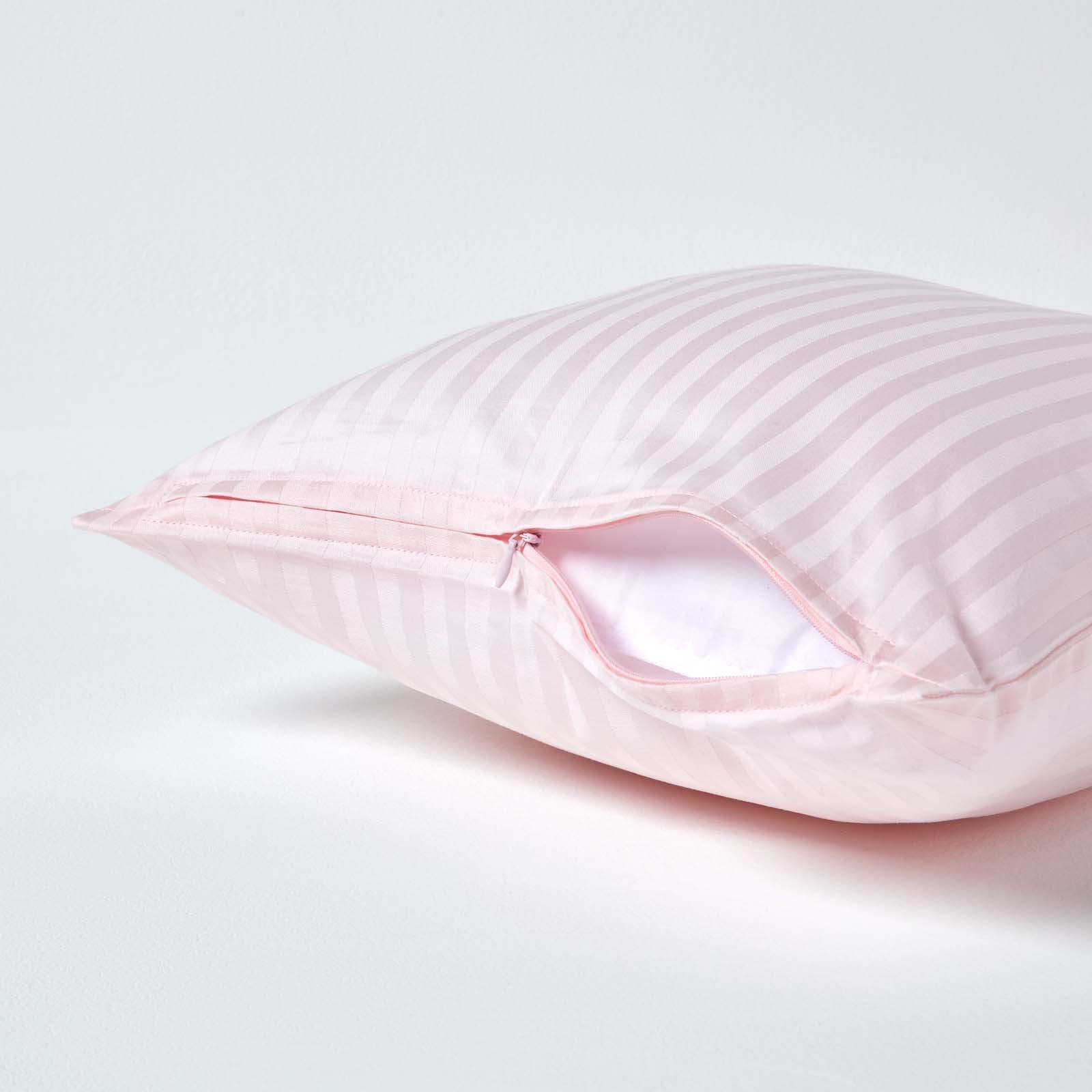 European Size Egyptian Cotton Pillowcase 330 Tc | 40cm x 40cm | Pink