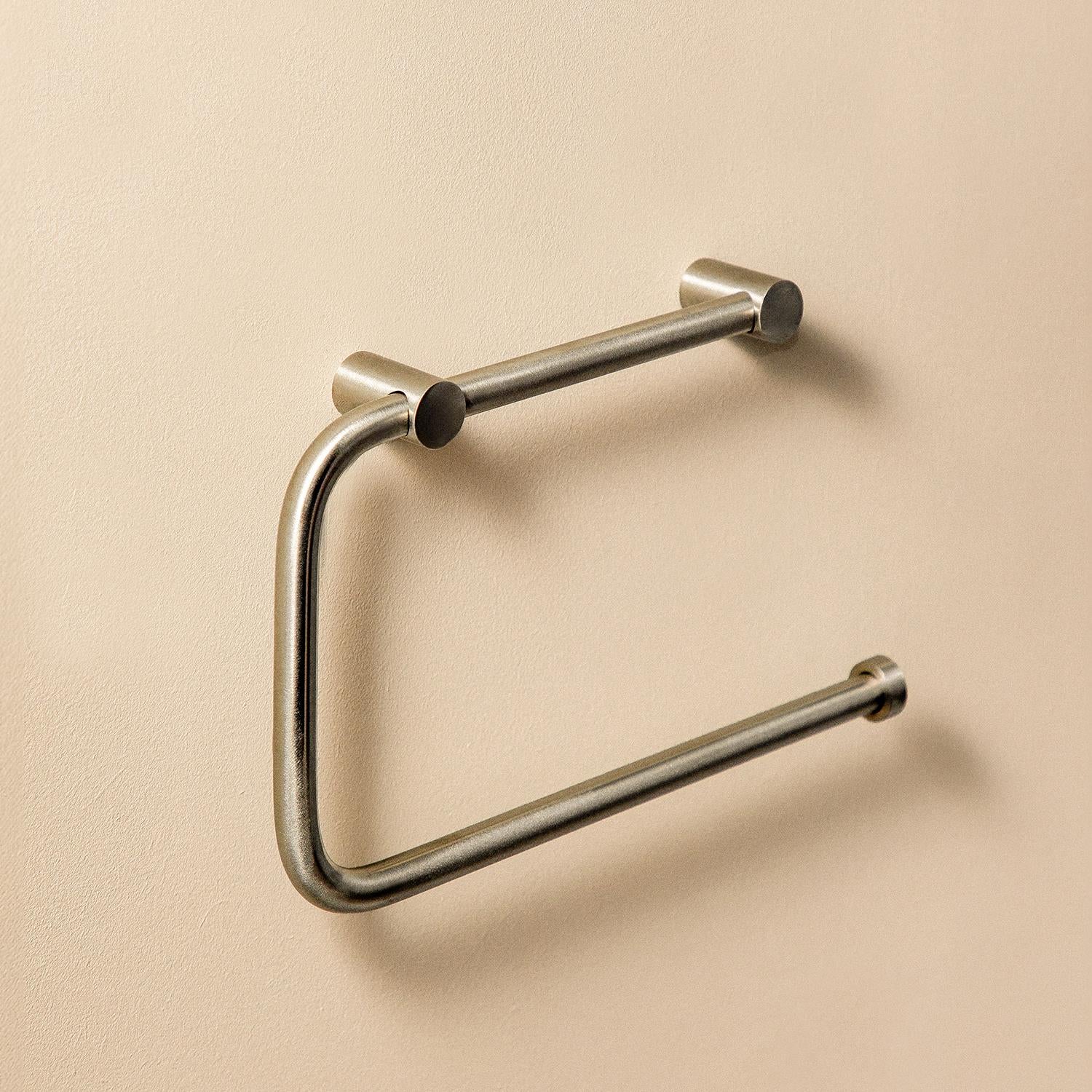 Towel Ring, Matt Stainless Steel, Wall-mounted, Collection Logic