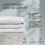 Advanced Cooling Mattress Topper | Small Double | White