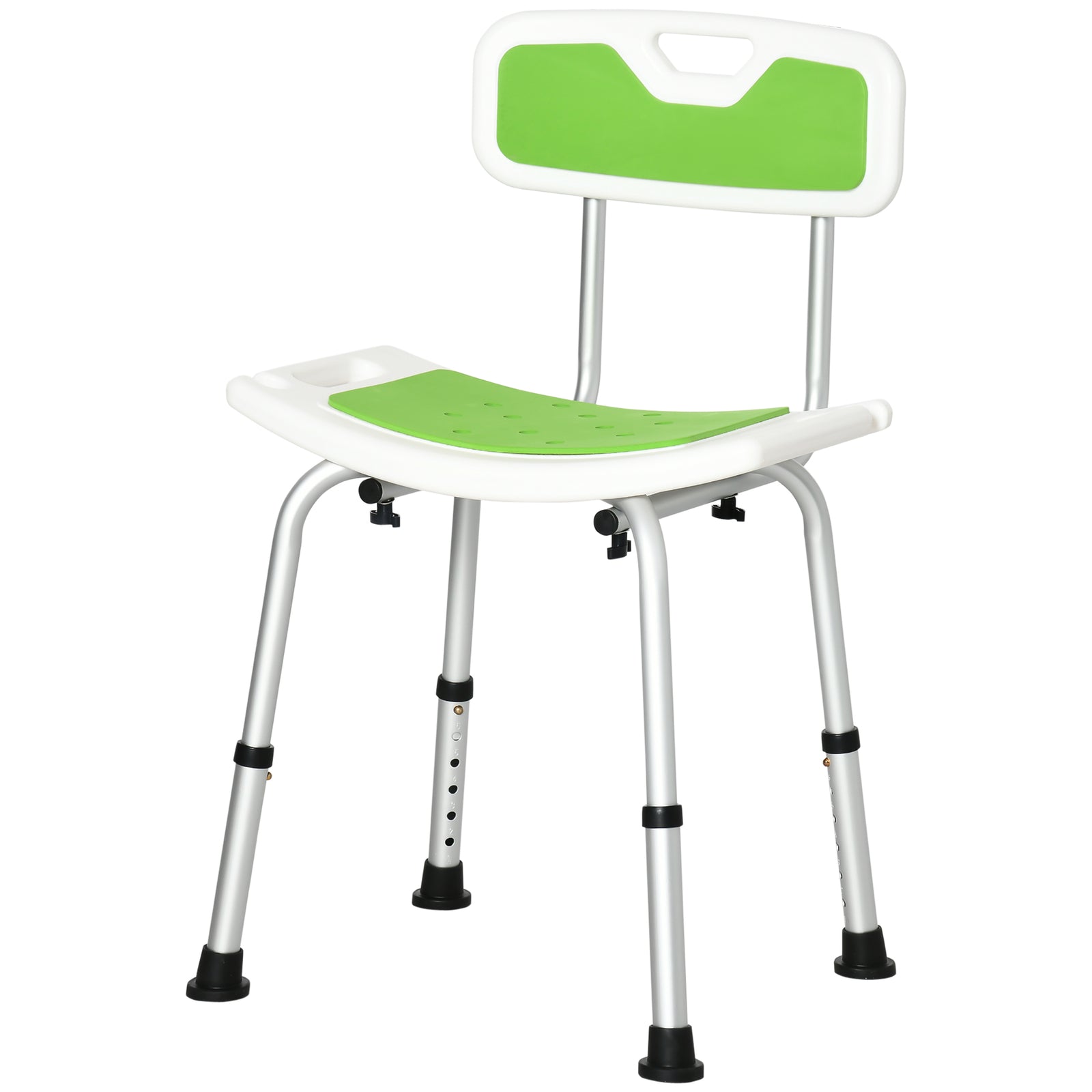 Shower Stool For Elderly Disabled Adjustable Shower Stool | One Size | Green
