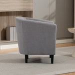 Beulah Fabric Accent Chair | Grey
