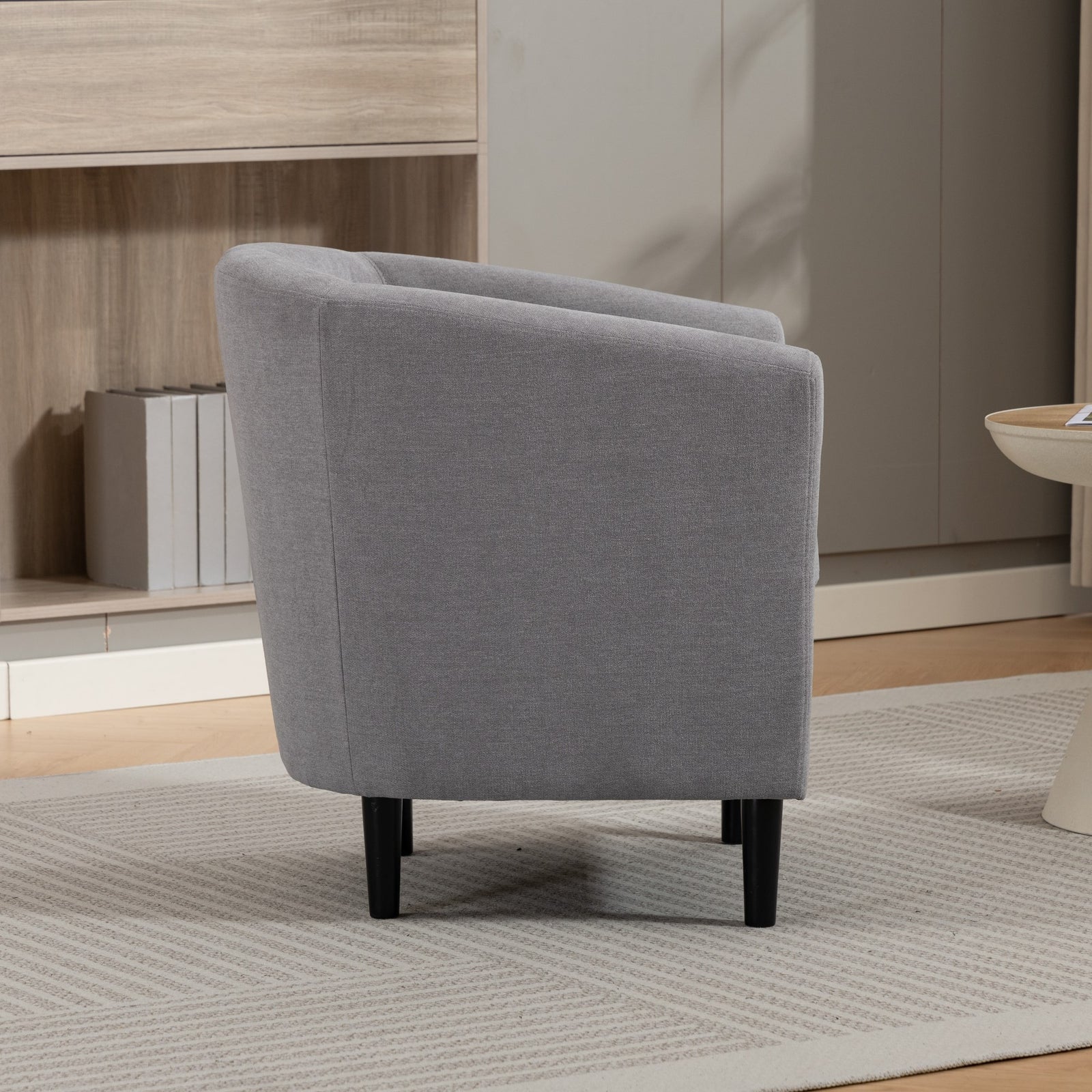 Beulah Fabric Accent Chair | Grey
