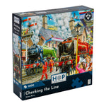 Checking The Line Jigsaw - 1000 Piece Jigsaw Puzzle For Adults