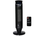 1000w/2000w Tower Heater With 42 Degree Oscillation Remote