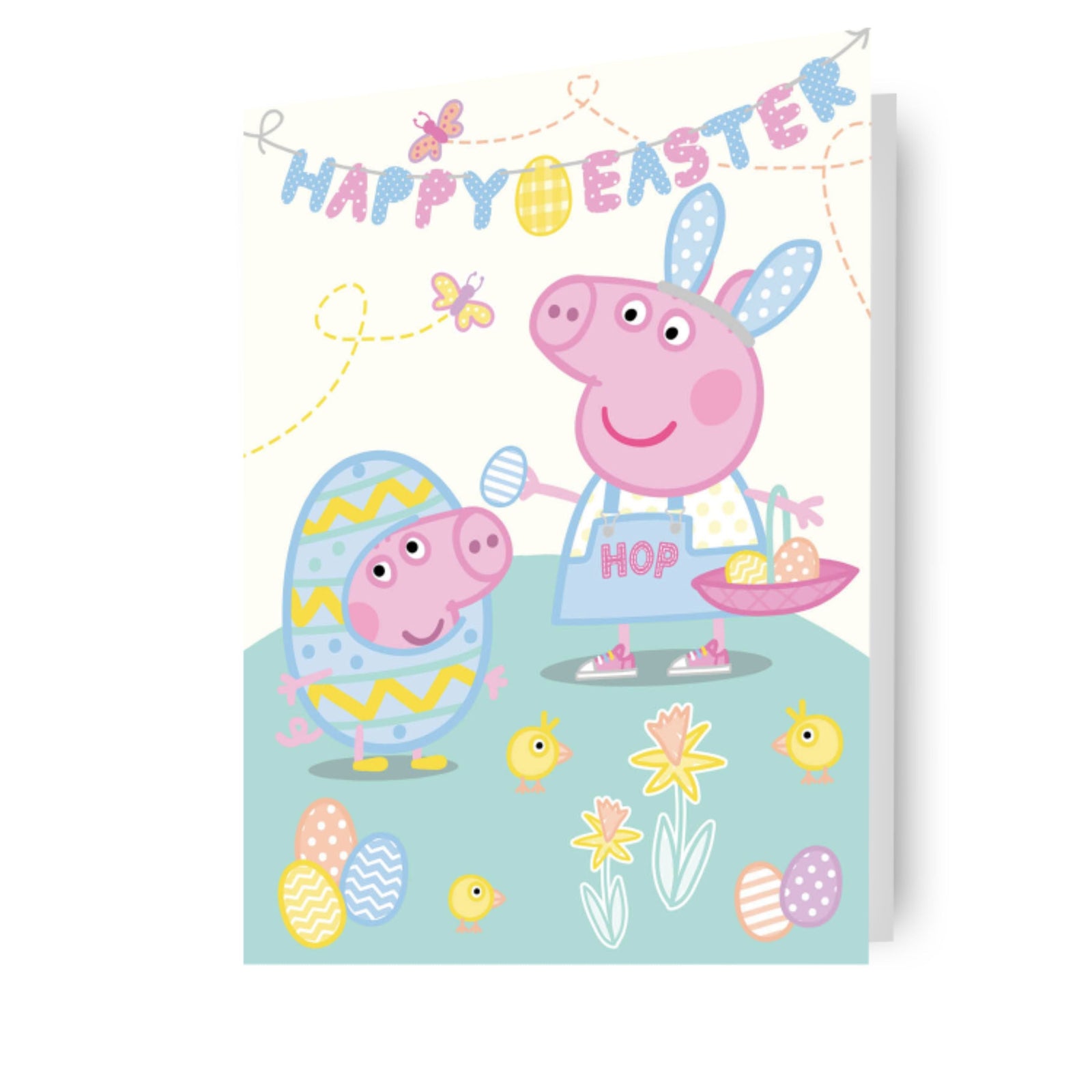 Peppa Pig Happy Easter Card Official Product