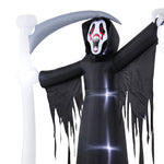 Breeins 8 Ft Halloween Inflatable Grim Reaper With Led Lights