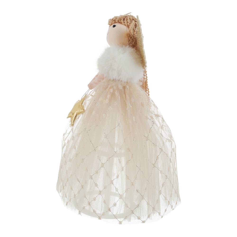 Fairy Doll Figurine Ornament Christmas Tree Topper Decoration