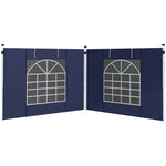 3x3(m) Or 3x6m Pop Up Gazebo Side Panels Replacement, 2 Pack