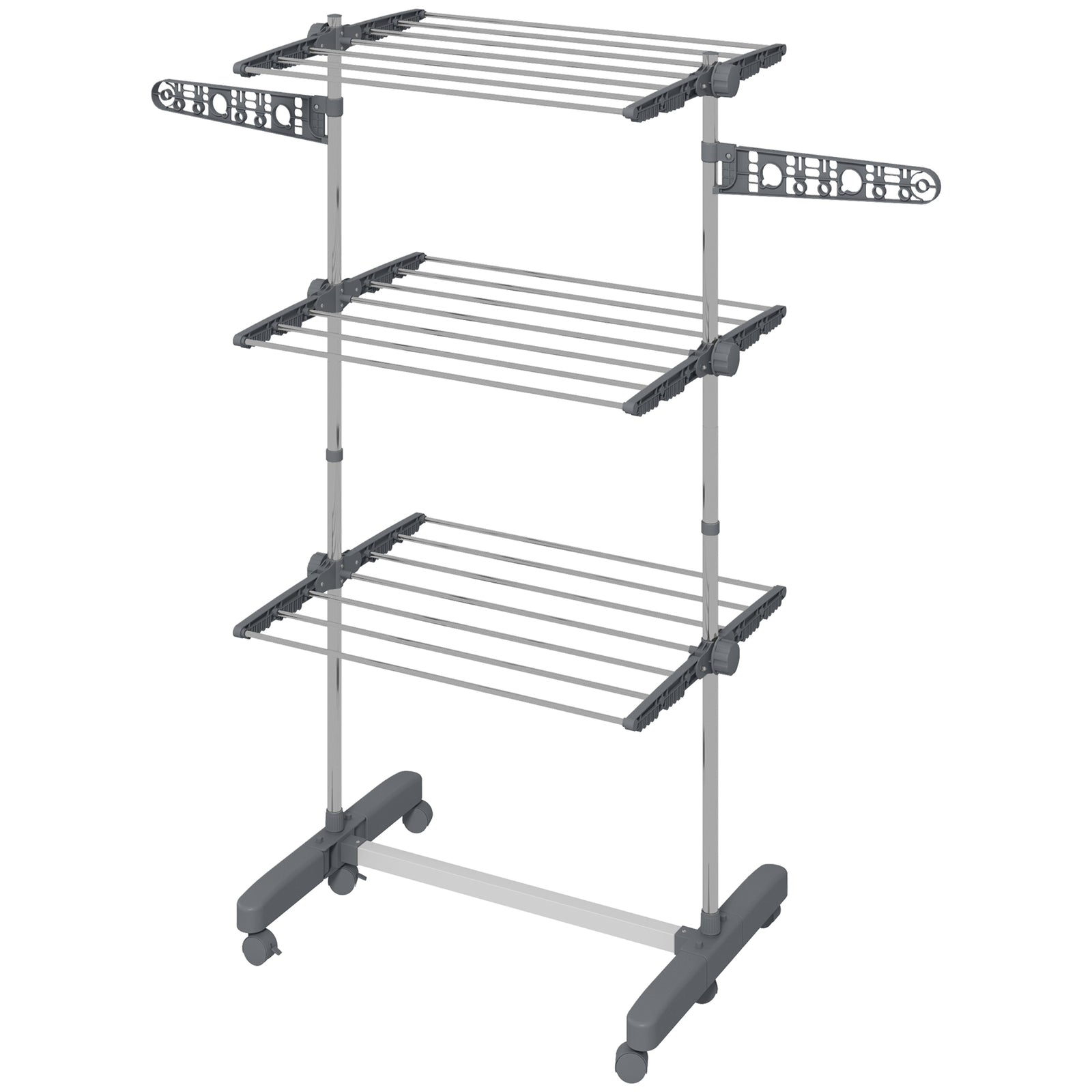 3/4 Tier Clothes Airer Stainless Steel Clothes Drying Rack | Medium