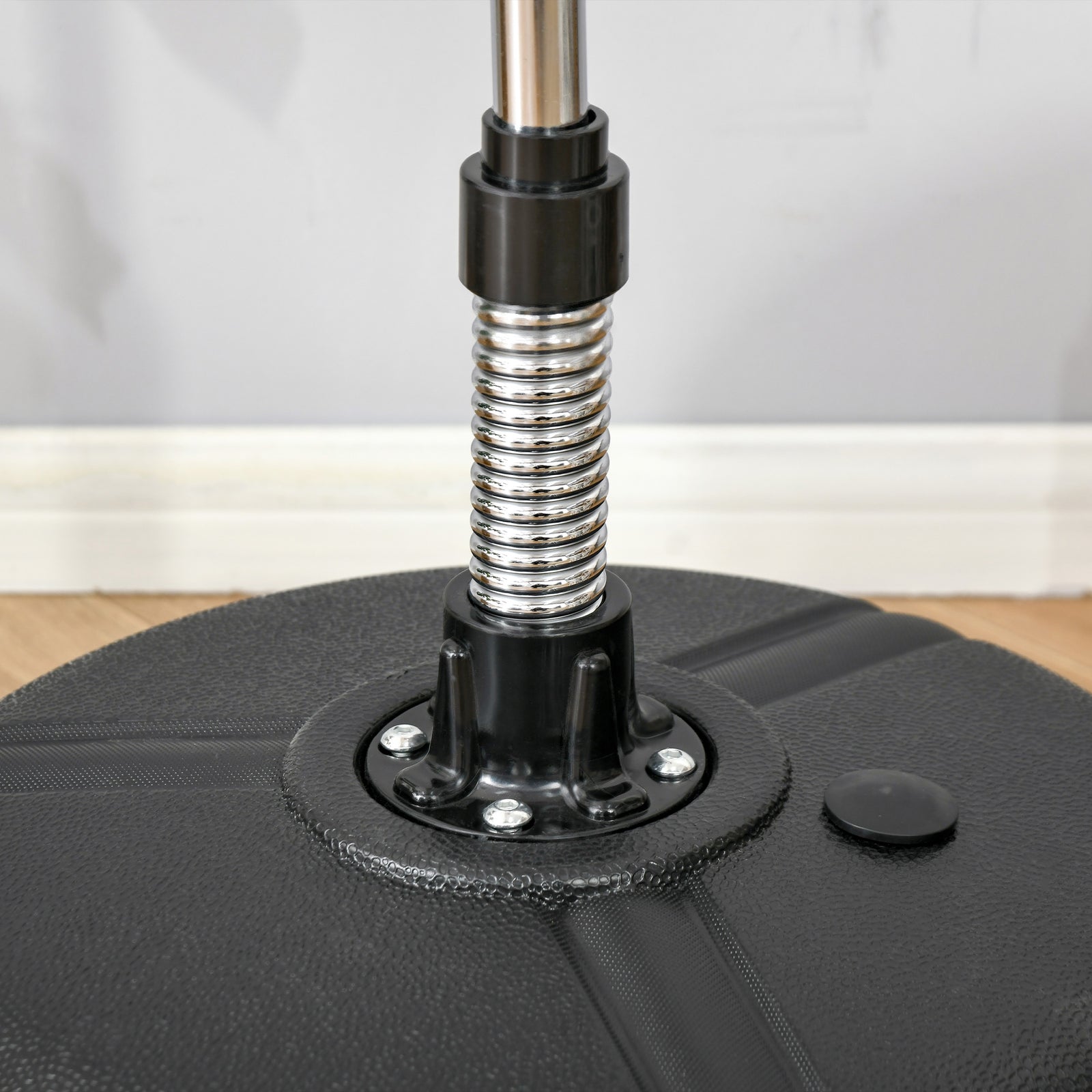 Punching Bag Set With Stand And 4-level Adjustable Height | Black