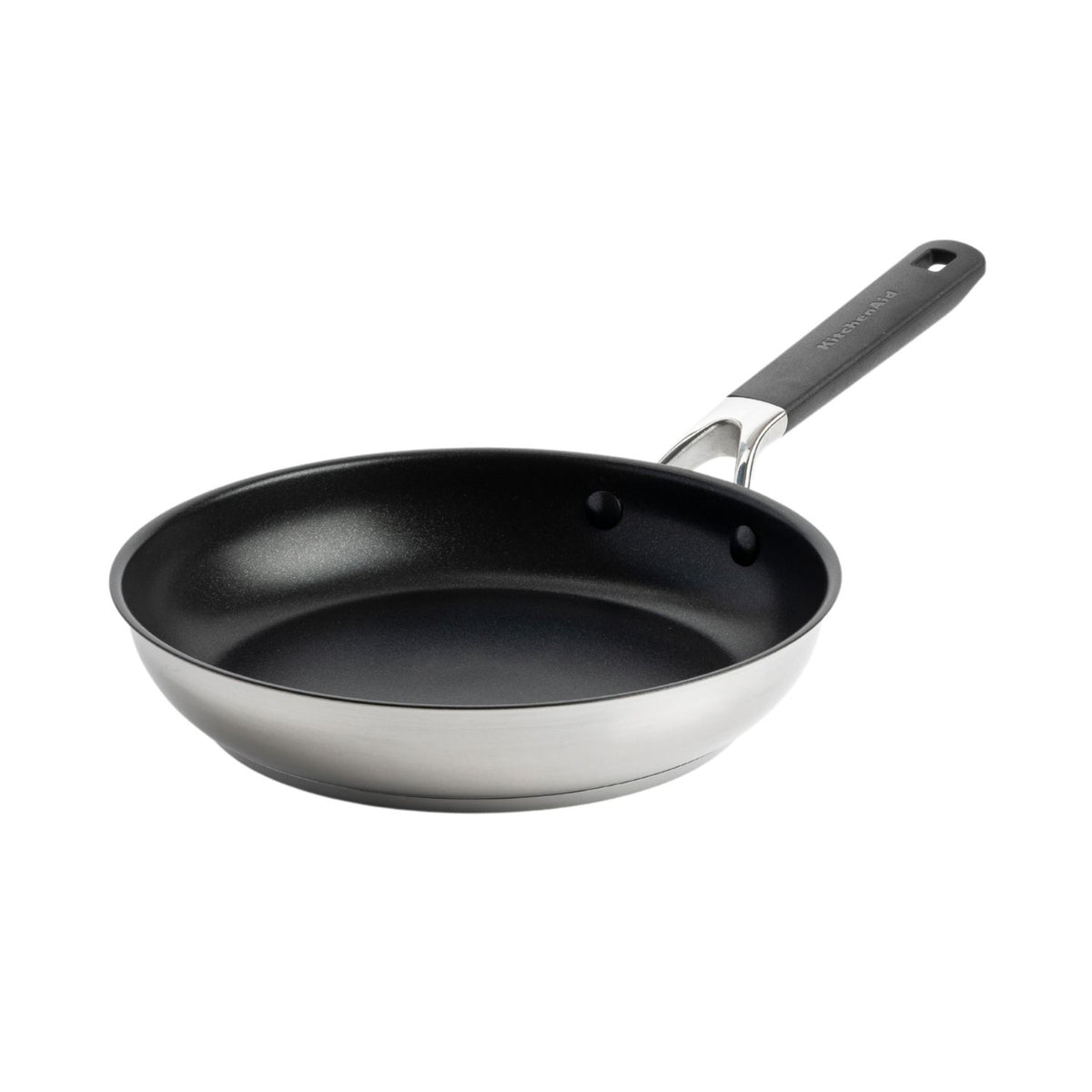 KitchenAid Cookware Classic Stainless Steel Frying Pan, Pfas-free Non-stick