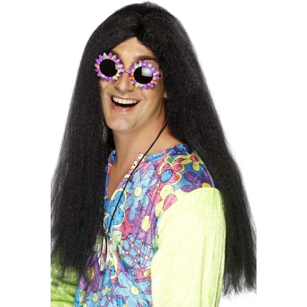 Hippy Long Wig | Black