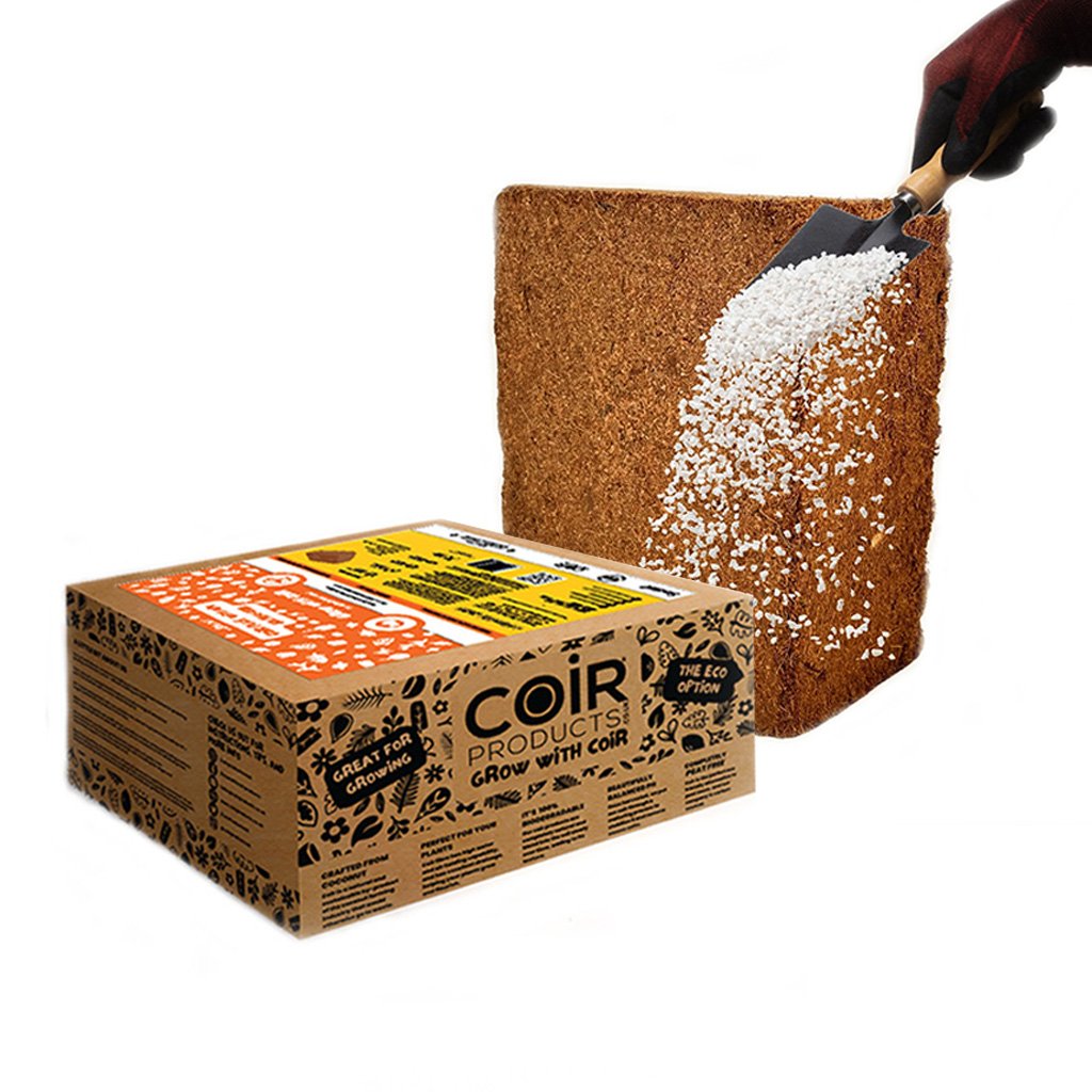 Ultimate Coir Growing Pack– Over 160lof Premium Coir Potting Mix With Nutrients