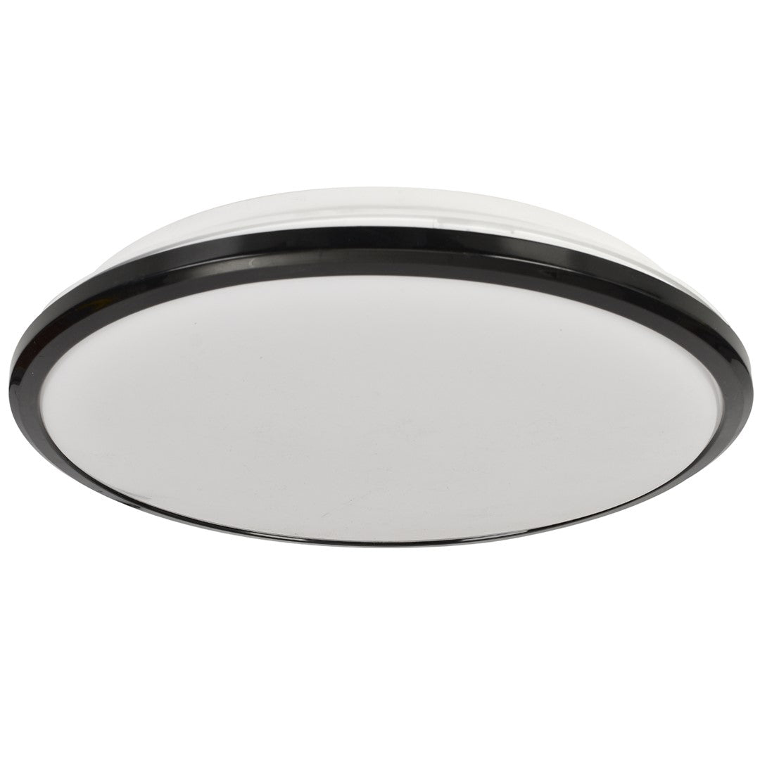 Terma Led Black Ceiling Lamp 28w(150w) Stylish And Robust Ip44 Great For Bedroom Kitchen Outdoor