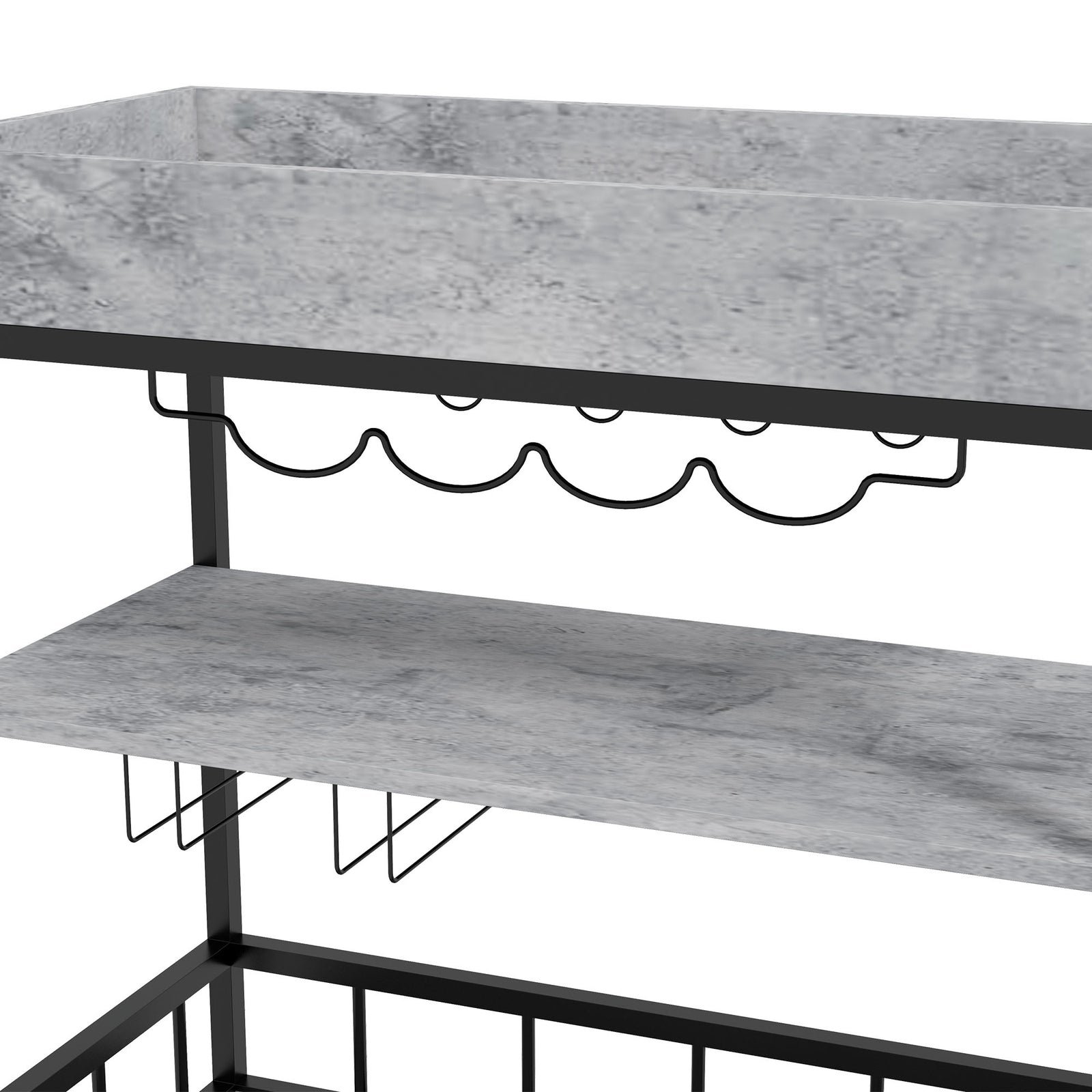 Kitchen Bar Cart Kitchen Island On Wheels With Wine Rack