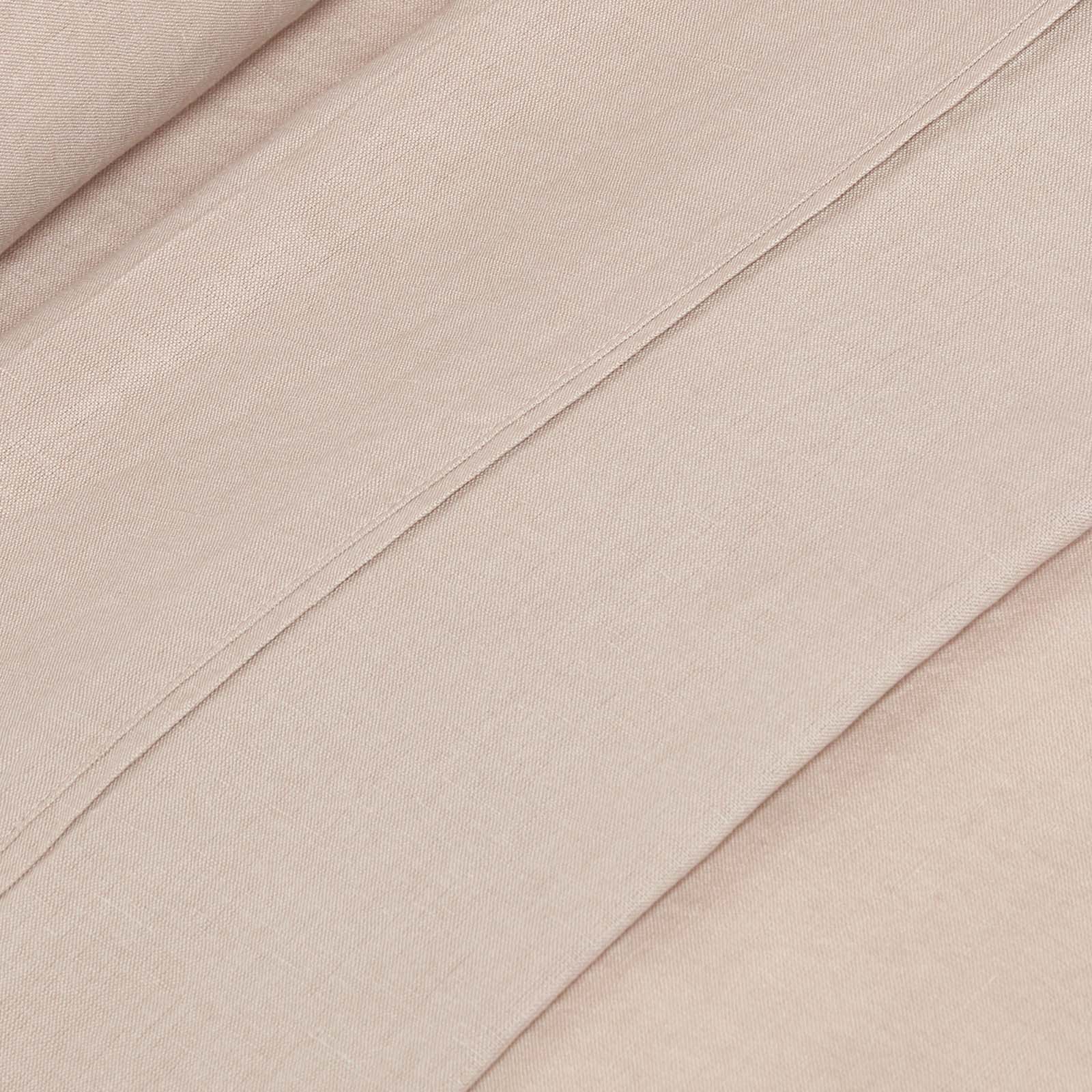 Luxury Linen Flat Sheet | King | Natural