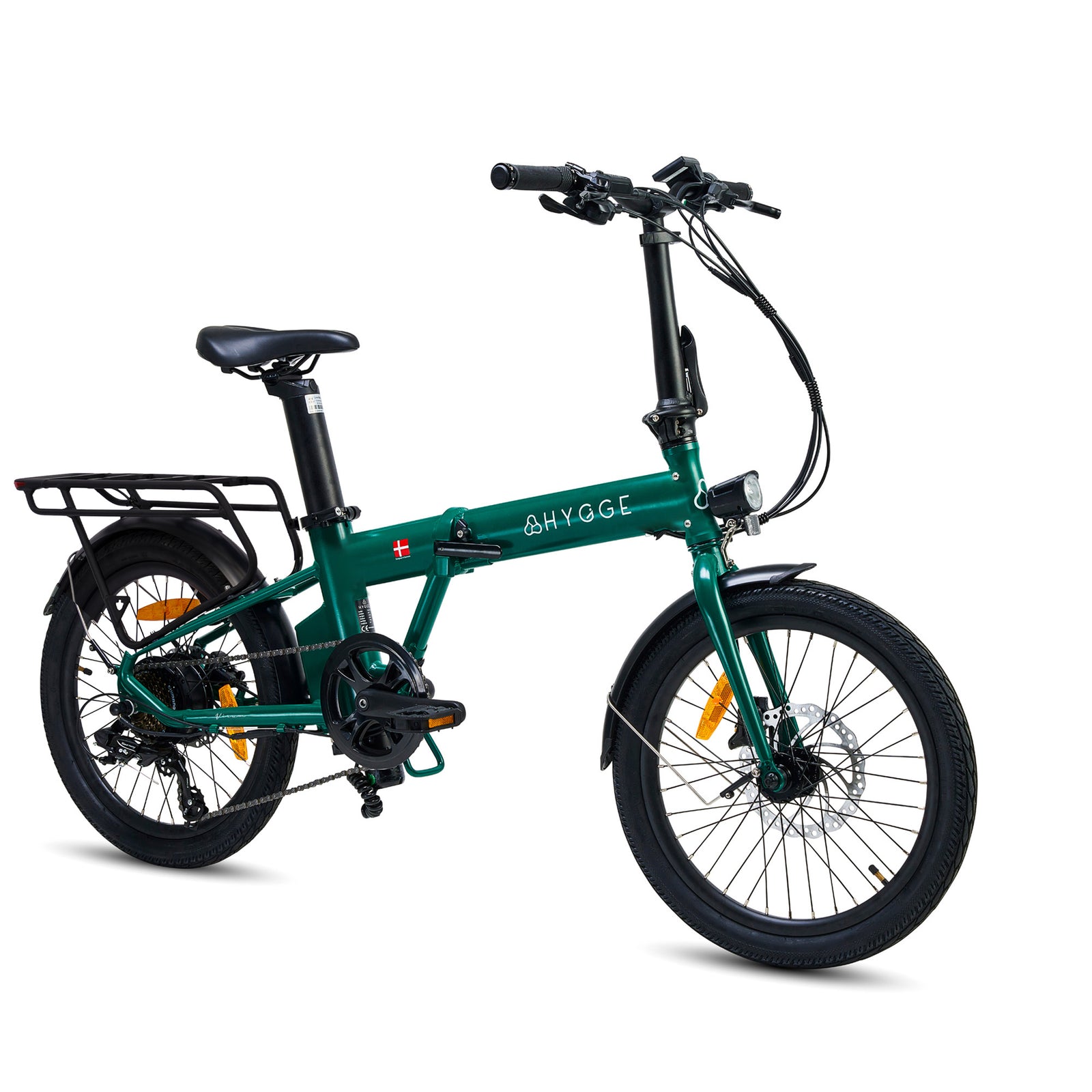 Virum 2026 - Folding Ultra-light E-bike 36v 10ah | Green