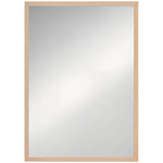 70x50cm Wall Bathroom Mirror For Home Decor, Vanity Mirror | Natural