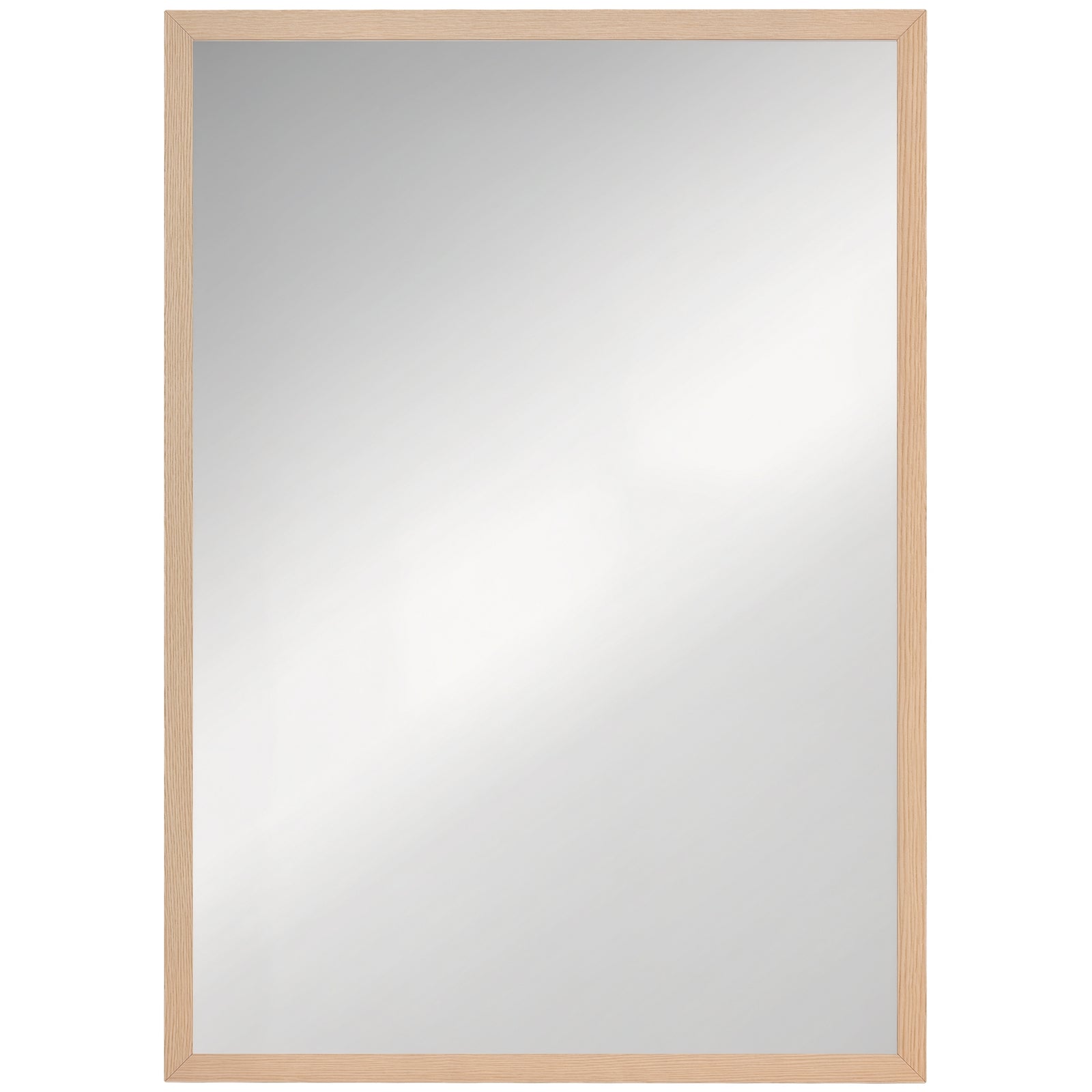 70x50cm Wall Bathroom Mirror For Home Decor, Vanity Mirror | Natural