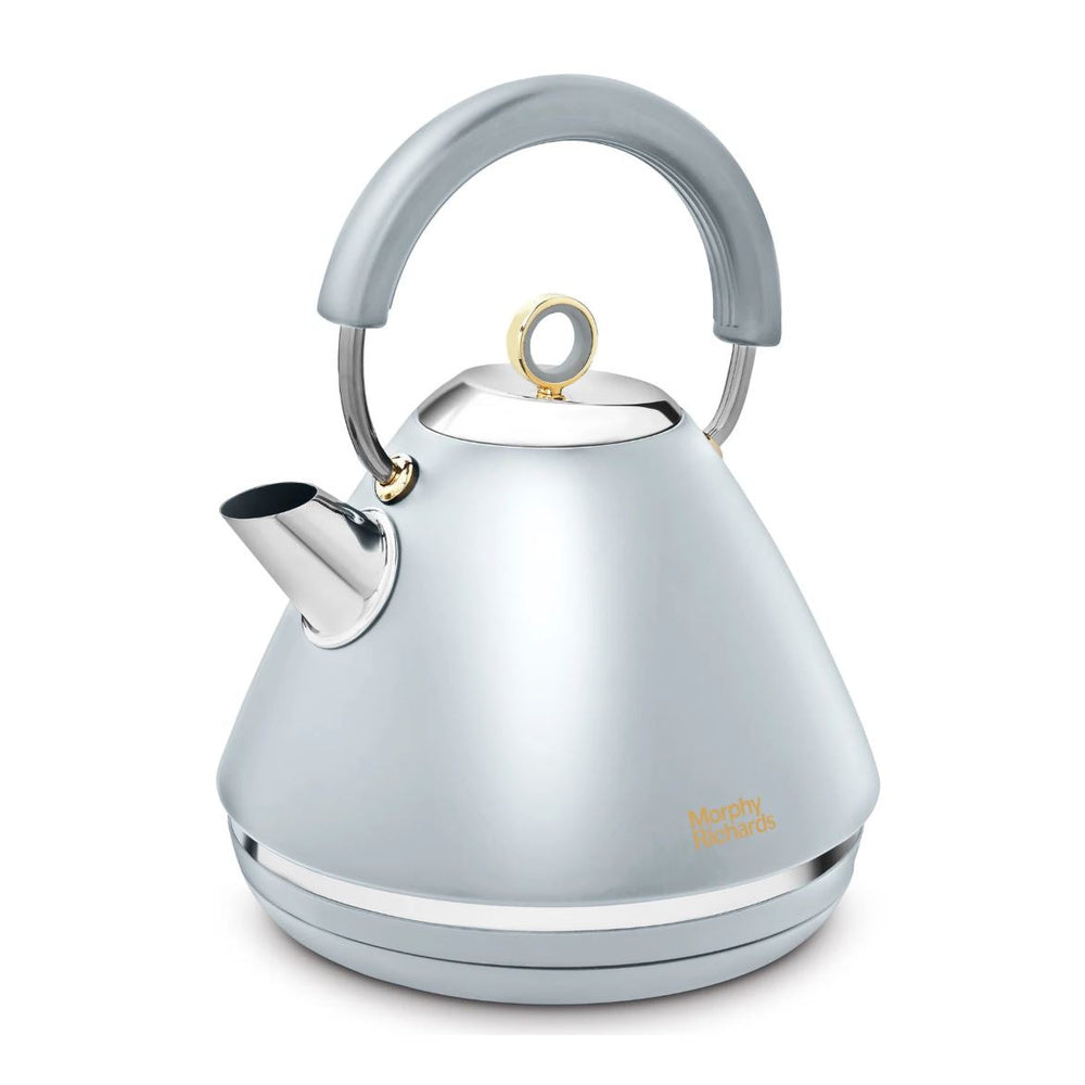 Accents Pyramid Traditional Kettle - 1.5l Capacity | Silver