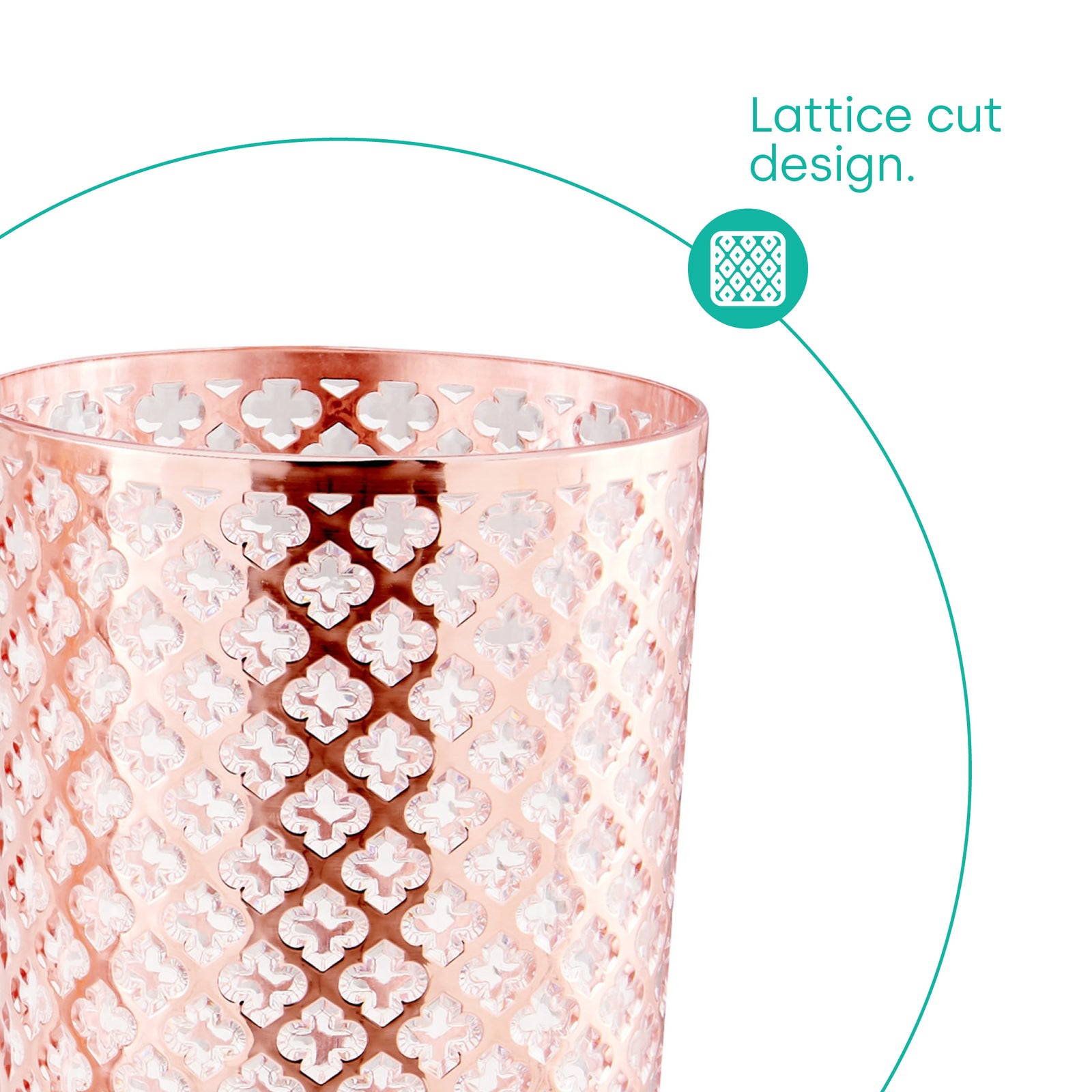 Bathroom Set - Rose Gold