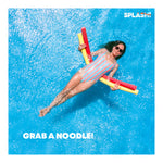 SPLASH! Hillington Flexible Pool Noodles Set Of 2 Foam Swim Float Aids