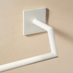 Towel Rail, 25cm, Self-adhesive, Black, Asymmetrical, Stick Collection