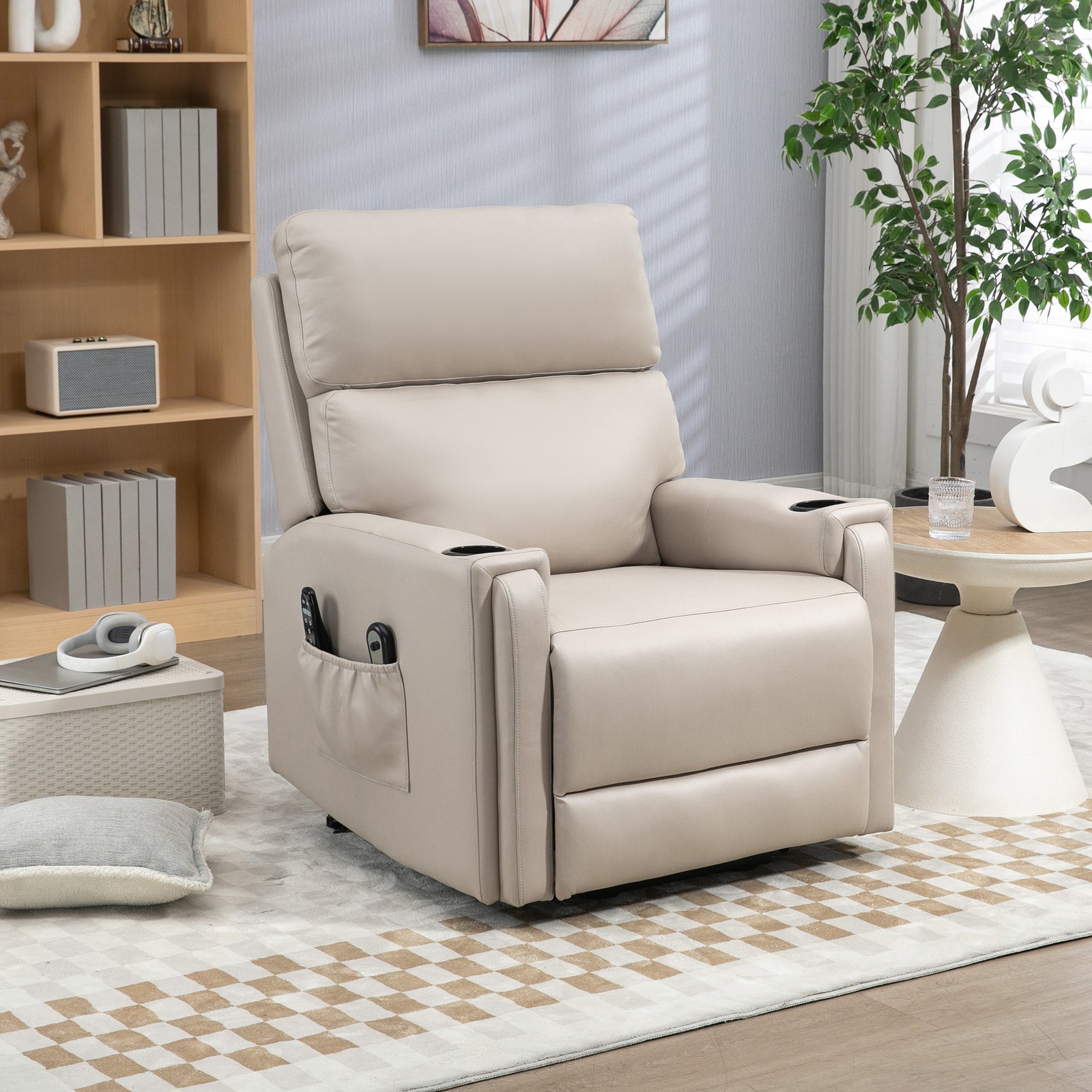 Lift Chair Recliner W/ Vibration Massage And Heat