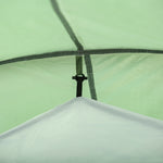 3 Man Camping Tent 2 Rooms Porch Vents Weather-resistant | Green