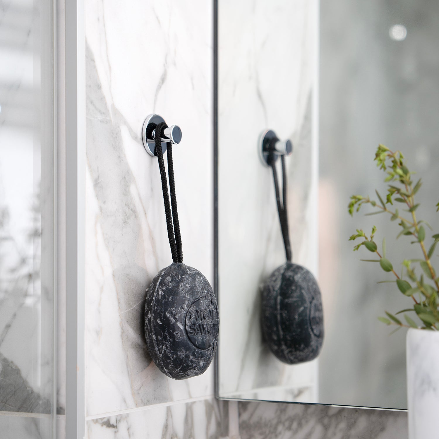Stainless Steel Towel Hooks Self Adhesive Wall Mounted | Single | Polished Chrome