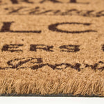 HOMESCAPES General Store Non-slip Coir Doormat