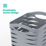 Kaari Grey Woven Basket - 22l