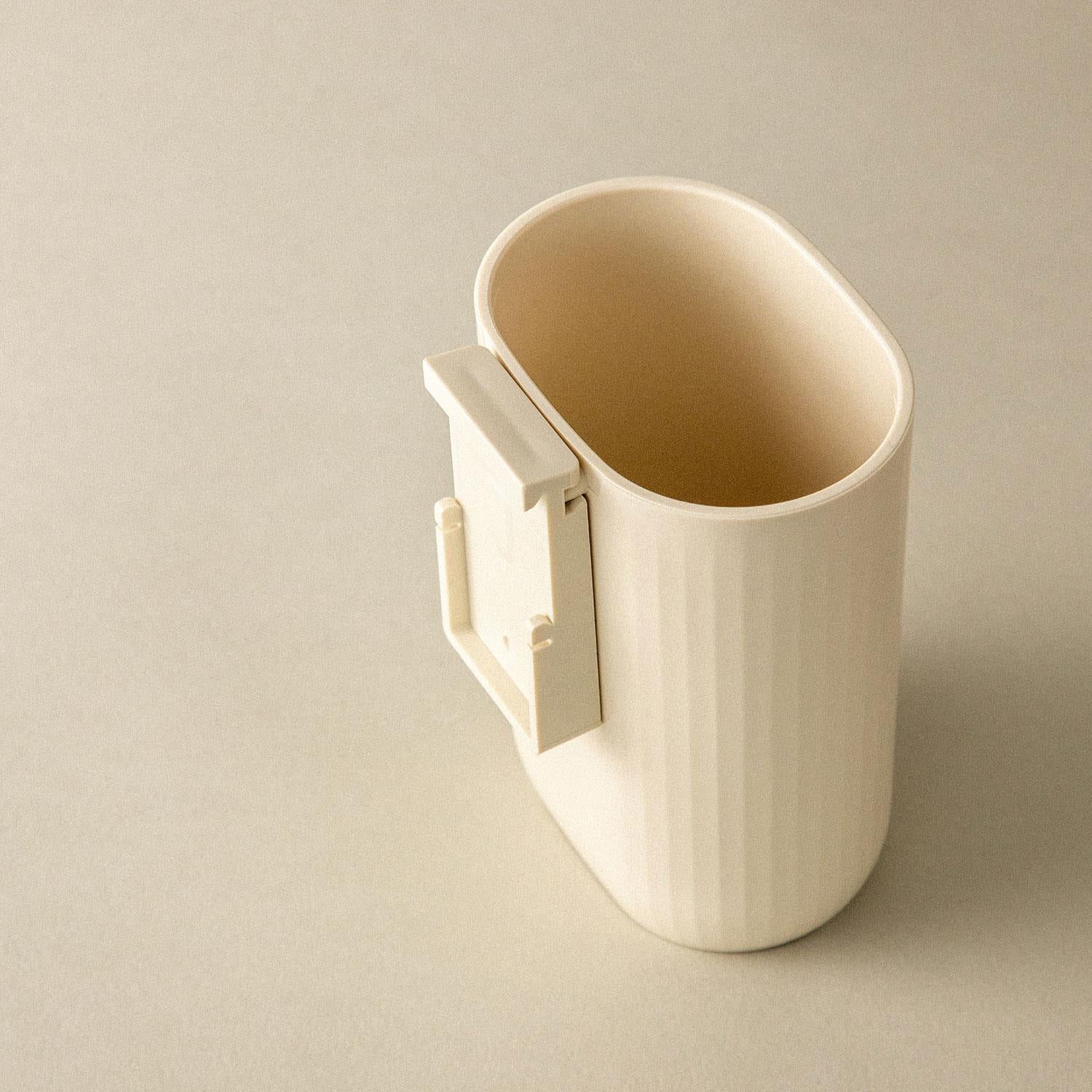 Toothbrush Holder Freestanding/wall Mounted Alife Collection | Pale Green
