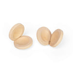 Bigjigs Toys Natural Castanet 4 Pack