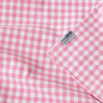 Cotton Gingham Check Throw | 150cm x 200cm | Pink