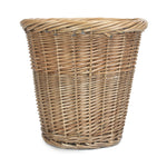 Wicker Antique Wash Waster Paper Bin